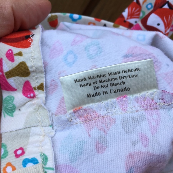 FOX PRINT DRESS Jersey Knit Size 1T - Picture 6 of 9